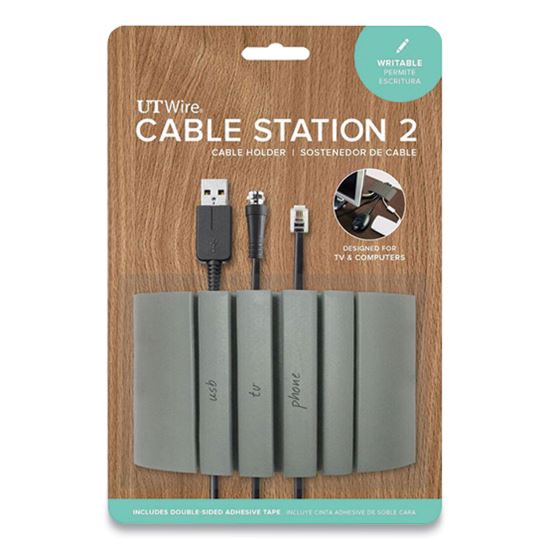 Cable Station 2, 4.75" x 2.75" Gray1