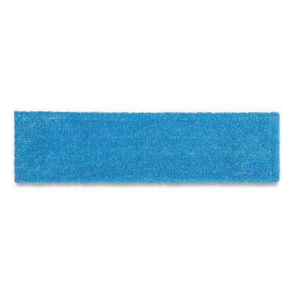 Adaptable Flat Mop Pads, Microfiber, 19.5 x 5.5, Blue1