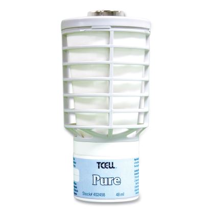 TCell Air Freshener Dispenser Oil Fragrance Refill, Pure Scent, 1.62 oz, 6/Carton1