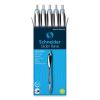Slider Rave XB Ballpoint Pen, Retractable, Extra-Bold 1.4 mm, Black Ink, Black/Light Blue Barrel1