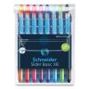 Slider Basic Ballpoint Pen, Stick, Extra-Bold 1.4 mm, Assorted Ink and Barrel Colors, 8/Pack1