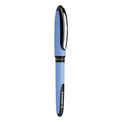 One Hybrid N Roller Ball Pen, Stick, Fine 0.5 mm, Black Ink, Blue Barrel, 10/Box1