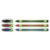 Xpress Fineliner Porous Point Pen, Stick, Medium 0.8 mm, Assorted Ink Colors, Green Barrel, 3/Pack2