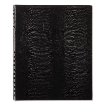 NotePro Notebook, 1 Subject, Medium/College Rule, Black Cover, 11 x 8.5, 75 Sheets1