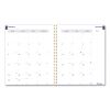 Monthly 14-Month Planner, Spring Floral Watercolor Artwork, 11 x 8.5, Multicolor Cover, 14-Month (Dec to Jan): 2022 to 20242