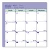 Academic 13-Month Desk Pad Calendar, 11 x 8.5, Black Binding, 13-Month (July to July): 2022 to 20232