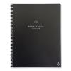 Fusion Smart Notebook, Seven Assorted Page Formats, Black Cover, 11 x 8.5, 21 Sheets2