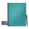 Fusion Smart Notebook, Seven Assorted Page Formats, Teal Cover, 11 x 8.5, 21 Sheets1