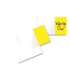 Easy-To-Read Self-Stick Index Tabs, Yellow, 50/Pack1