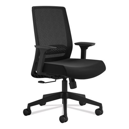 Medina Basic Task Chair, Supports Up to 275 lb, 18" to 22" Seat Height, Black1