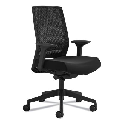 Medina Deluxe Task Chair, Supports Up to 275 lb, 18" to 22" Seat Height, Black1
