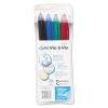 Vis-a-Vis Wet Erase Marker, Fine Bullet Tip, Assorted Colors, 4/Set1