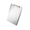 Aluminum Clipboard with Writing Plate, 0.5" Clip Capacity, Holds 8.5 x 11 Sheets, Silver2
