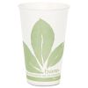 Bare Eco-Forward Treated Paper Cold Cups, 12 oz, Green/White, 100/Sleeve, 20 Sleeves/Carton2