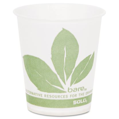 Bare Eco-Forward Treated Paper Cold Cups, 5 oz, Green/White, 100/Sleeve, 30 Sleeves/Carton1