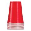 Solo Party Plastic Cold Drink Cups, 16 oz, Red, 288/Carton2