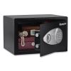 X055 Digital Security Safe, 0.58 cu ft, 13.8 x 10.6 x 8.7, Black/Silver2