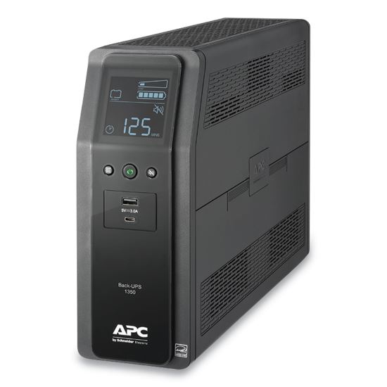 BN1350M2 Back-UPS PRO BN Series Battery Backup System, 10 Outlets, 1350VA, 1080 J1