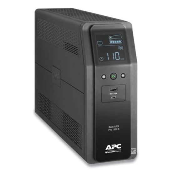 BR1350MS Back-UPS PRO BR Series SineWave Battery Backup System, 10 Outlets, 1350VA, 1080 J1