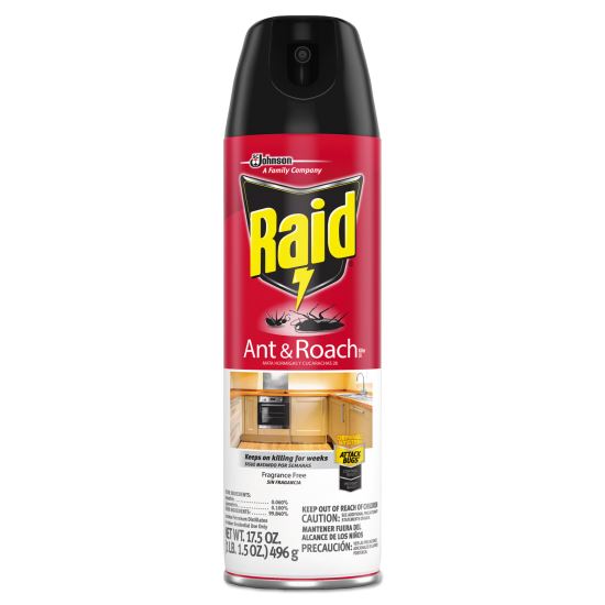 Fragrance Free Ant and Roach Killer, 17.5 oz Aerosol Spray, 12/Carton1