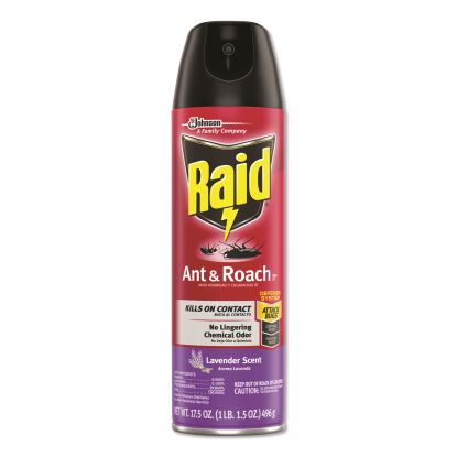 Ant and Roach Killer, 17.5 oz Aerosol Spray, Lavender, 12/Carton1