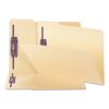 Manila 2-Fastener Folders with Two SafeSHIELD Coated Fasteners, 1/3-Cut Tabs, Legal Size, 50/Box2