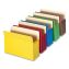Colored File Pockets, 5.25" Expansion, Letter Size, Assorted Colors, 5/Box1