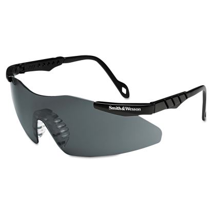 Magnum 3G Safety Eyewear, Black Frame, Smoke Lens1