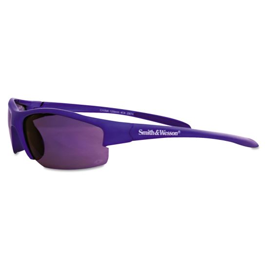 Equalizer Safety Eyewear, Blue Frame, Blue Mirror Lens1