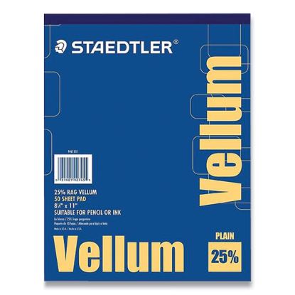 Vellum Tracing Paper, 8.5 x 11, White, 50/Pad1