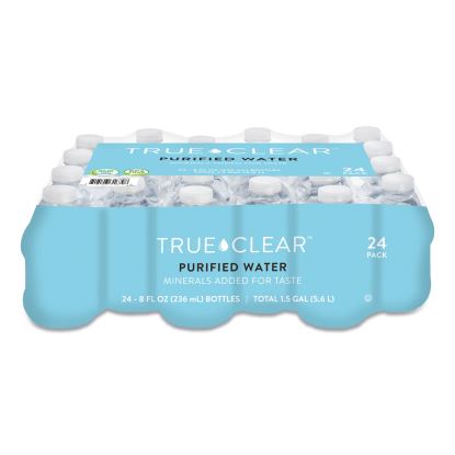 Purified Bottled Water, 8 oz Bottle, 24 Bottles/Carton, 182 Cartons/Pallet1