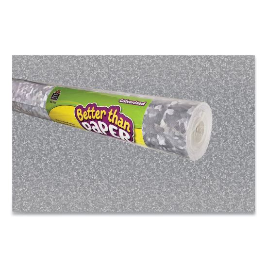 Better Than Paper Bulletin Board Roll, 4 ft x 12 ft, Galvanized Metal1