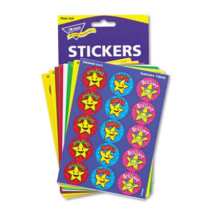 Stinky Stickers Variety Pack, Fun and Fancy, Assorted Colors, 432/Pack1