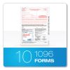 1096 Summary Transmittal Tax Forms, 8 x 11, 1/Page,10 Forms/Pack2