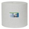Industrial Cleaning Cloths, 1-Ply, 12.6 x 13.3, Gray, 1,050 Wipes/Roll2