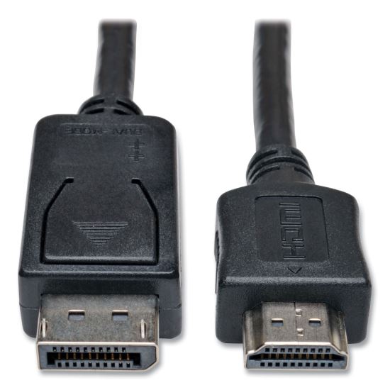 Display Port to HDMI Adapter Cable, 3 ft, Black1