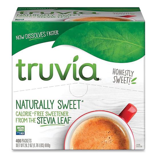 Natural Sugar Substitute, 0.07 oz Packet, 400 Packets/Box1