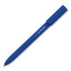 Quick Dry Gel Pen, Stick, Fine 0.5 mm, Blue Ink, Blue Barrel, 5/Pack2