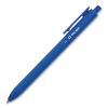 Quick Dry Gel Pen, Retractable, Fine 0.5 mm, Blue Ink, Blue Barrel, 5/Pack2