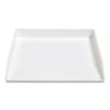 Side-Load Stackable Plastic Document Tray, 1 Section, Letter-Size, 12.24 x 9.8 x 1.75, White1