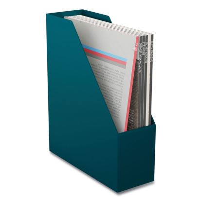 Plastic Magazine File, 3.66 x 10.3 x 12.51, Teal1