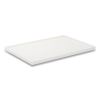 Slim Stackable Plastic Tray, 6.85 x 9.88 x 0.47, White2