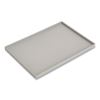 Slim Stackable Plastic Mail and Supplies Tray, 1 Section, #6 1/4 to #16 Envelopes, 6.85 x 9.88 x 0.47, Gray2