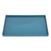 Slim Stackable Plastic Tray, 6.85 x 9.88 x 0.47, Teal1