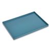 Slim Stackable Plastic Tray, 6.85 x 9.88 x 0.47, Teal2