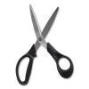 Stainless Steel Scissors, 8" Long, 3.58" Cut Length, Black Offset Handle2