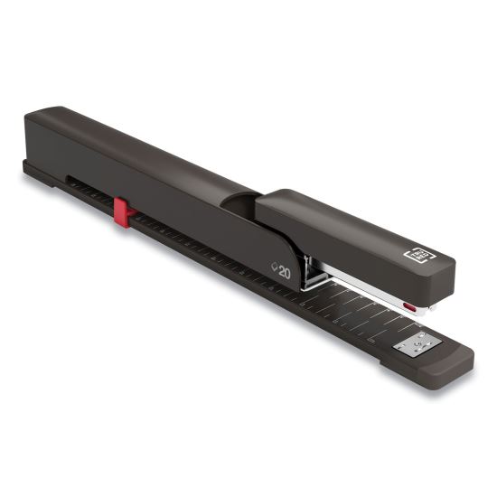 Long Reach Stapler, 20-Sheet Capacity, 12" Throat, Black1