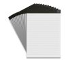 Notepads, Narrow Rule, 50 White 8.5 x 11.75 Sheets, 12/Pack1