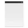 Notepads, Wide/Legal Rule, 50 White 8.5 x 11.75 Sheets, 12/Pack2