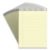 Notepads, Narrow Rule, 50 Canary-Yellow 8.5 x 11.75 Sheets, 12/Pack1